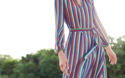 3 Ways to Wear Rainbow Stripes